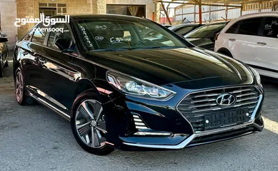  1 هونداي سوناتا2019  للإيجار بسعر مغري