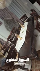  2 كنب وطاولة سفره استخدام شهرين