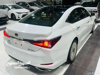  4 لكزس ES 350 بريمي بانوراما 2023 بروجيكتر اللون ابيض