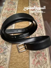  2 Men’s original pure leather belt.حزام رجالي اسباني و ايطالي جلد طبيعي