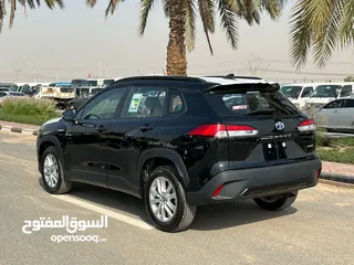  5 TOYOTA COROLLA CROSS 1.8L hybrid BLACK 2024