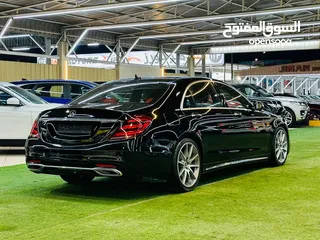  4 مرسيدس S450 موديل 2018 وارد بحالة الوكالة فل اوبشن