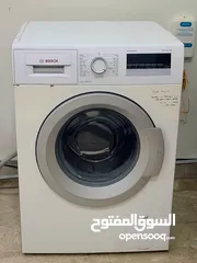  1 BOSCH full automatic washing machine 8 KG