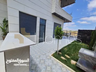  7 شقق ارضية مع مسبح و حديقة للبيع في رجم عميش بمساحة بناء240م