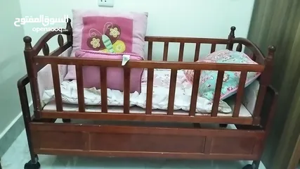  3 Wooden Baby bed