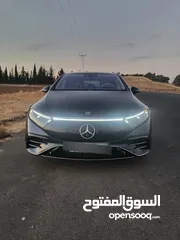  9 مرسيدس بنز EQS 450 + بحالة الوكالة وكفالة الوكالة