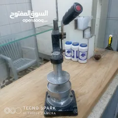  3 مكبس برغر دجاج ولحمة  قرص كبير مستعمل بحال لجديد بسعر مغري جدا
