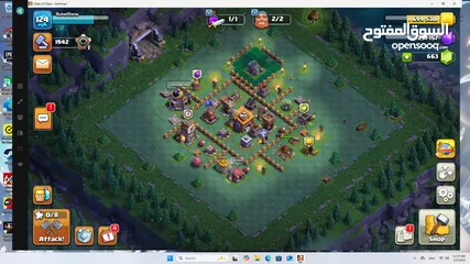  3 حساب كلاش اوف كلانس بيت 17 شبه ماكس مع 3300+ كأس