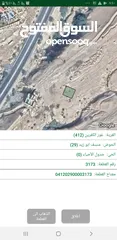  7 قطع أراضي للبيع في منطقة الروضة حوض منسف ابو زيد مطلة على البحر الميت