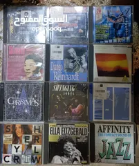  23 اشرطه كاسيت وسيدي واسطوانات وكاترج وريل