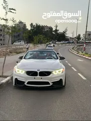  1 بي ام  لون ابيض سيارة مميزة M4