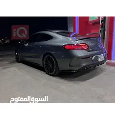  11 مارسدس كوبيه  c43 AMG 2018  اصل مغلفه لون مات