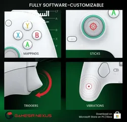  4 يد تحكم  GameSir G7 SE مع قيم باس مجاني والتوصيل مجاني كل مكان