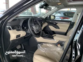  12 عرض خاص تويوتا هايلاندر 2024 صنف ليمتد فل الفل عداد زيرو مع كفاله 5 سنوات على الجمرك الجديد