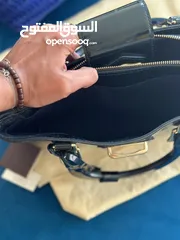  5 Louis Vuitton Amarante Monogram Vernis شنطة يد من لويس فيتون اصلية Avenue Bag -Original