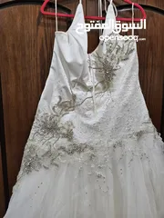  2 فستان عروس ابيض