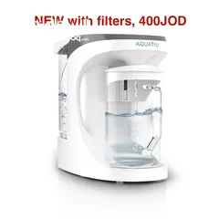  1 Reverse Osmosis Water Filter Purifier with Glass Carafe filters included NEW