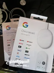  1 جهاز google chromecast جديد للبيع