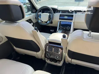  16 لاند روفر فوج 2021 ‏Range Rover Vougue Autobiography Black