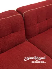  2 Extremely comfortable pair of red sofa for sale 50 OMR ONLY