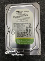  2 هارديسك داخلي 500g WD 500 Hard disk  مع وصلة sata