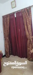  2 Beautiful Curtains ,  Cloths behind with the Rod