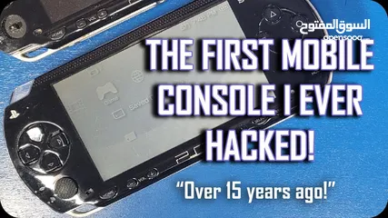  6 أجهزة سوني بلايستشن محمول معدل مع 50 لعبة MODDED PSP
