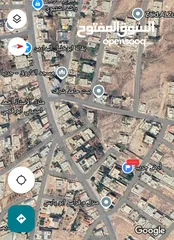  1 أرض سكني الزرقاء منطقة جريبة مربعة على شارعين  حوض السلايطة 440 م