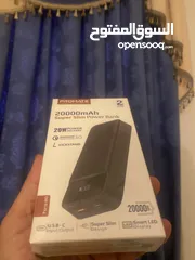  1 Power Bank  20000 Power Delivery  Super slim