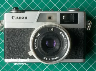 7 Camera Canonet 28 (Canon) كميرا كانون
