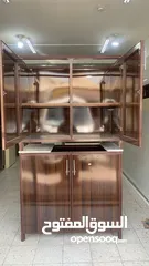  10 Aluminium kitchen cabinet new make and sale reasonable price