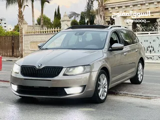  2 سكودا اوكتافيا 2016 مطور 1600 ديزل جير اتوماتيك فل الفل اضافات بنورامااااا بسعررررر محرقه ع الكاش