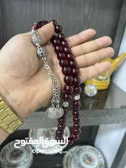  3 مسبحه فاتوران تركي نخب النخب حبة نادرة ومميزة عدد 33 حبة  مقاس 16 كبير حبة فحلة وملفتة للنظر وجميلة