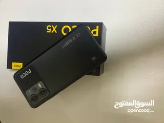  2 بوكو X5 5G  نسخة 256GB اللون الاسود  مابي شخط وشرط الفحص كارتونه وجميع ملحقاته الاصليه السعر: 250