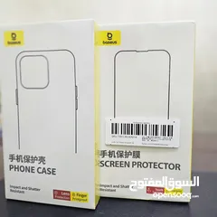  1 Baseus Premium i phone 15 pro case and screen guard