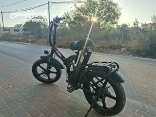  1 دراجه كهربائيه عجل عريض 48 فولت21 امبير