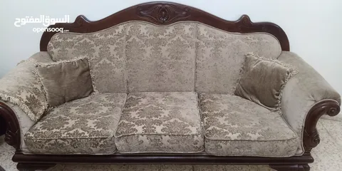  1 طقم كنب زان حفر امريكي