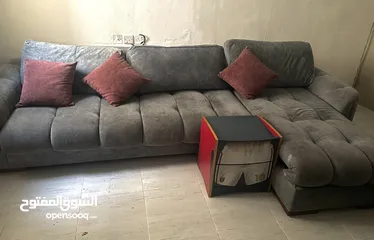  2 Sofa - L - Shape, with storage