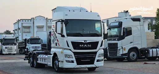  2 شاحنة مان جير اتوماتيك 2018 ‏MAN tractor 6x2 automatic