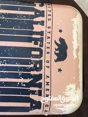  6 شنطة سفر مع عجال بحالة الجديد رقم سري براند wagon R