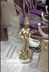  1 تمثال الحاملة البرميل الرائع ارتفاع 86 سم من الريزن مكفول اللون 5 سنوات