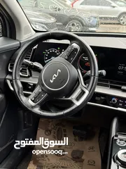 11 كيا سبورتاج ترخيص 2022 محرك 1600 هايبرد plug in/يقطع على الشحنه 65 كيلو متر