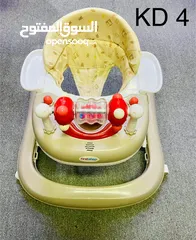  4 Junior brand stroller and car seat.