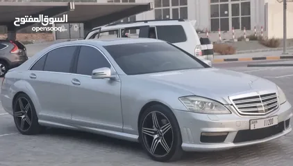  8 مرسيدس s550 2008 محول بدي كت s63 وارد اليابان بدون حوادث