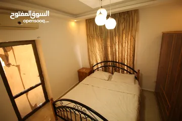  5 شقة مفروشة قمة في الرقي و الاناقة للايجار في ابو نصير قرب قصر الاميرة بسمة