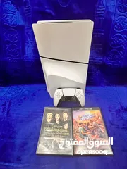  4 بلاستيشن 5 سليم 2024 شبه جديد مع ثلاث أفلام
