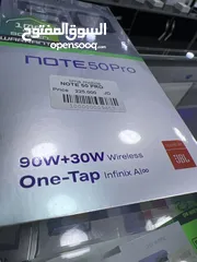  7 infinix Note 50 Pro (256 GB / 16 RAM)  انفنكس نوت 50 برو الجديد كليا  بكفالة الوكيل الحصري سنة كاملة