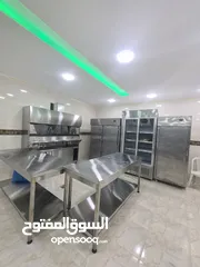  2 عدة مطعم كاملة للبيع ستانلس طبي كلها للبيع كامل او متفرق
