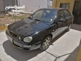  8 كيا شوما موديل 1999 فحص كامل بسعر مغري