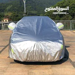 4 غطاء سيارة ووتر بروف المبطن الثقيل